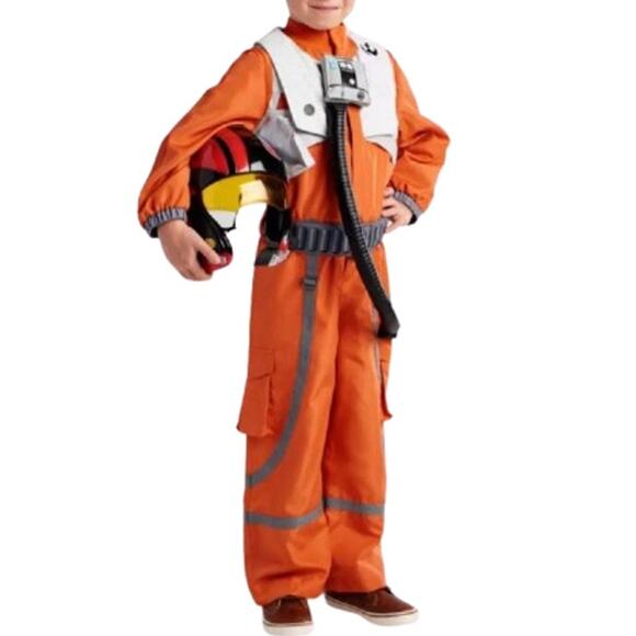 Disney Store Star Wars Poe Dameron Deluxe Costume Size 13 - Picture 1 of 12